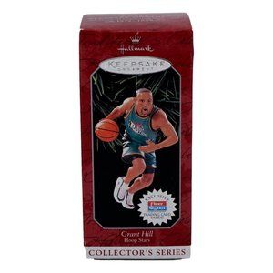 Hallmark Keepsake Ornament Grant Hill Hoop Stars Collector's Series Handcrafted